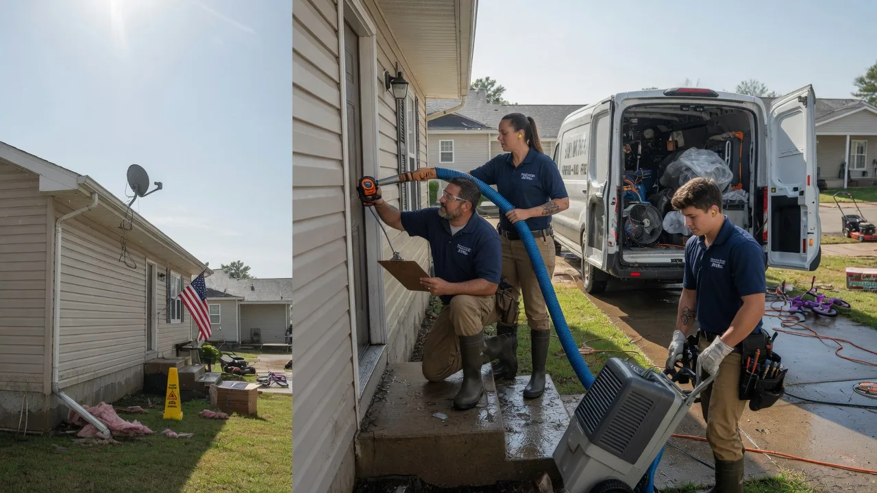 Ceiling Water Damage Restoration in Berryville, AR near me