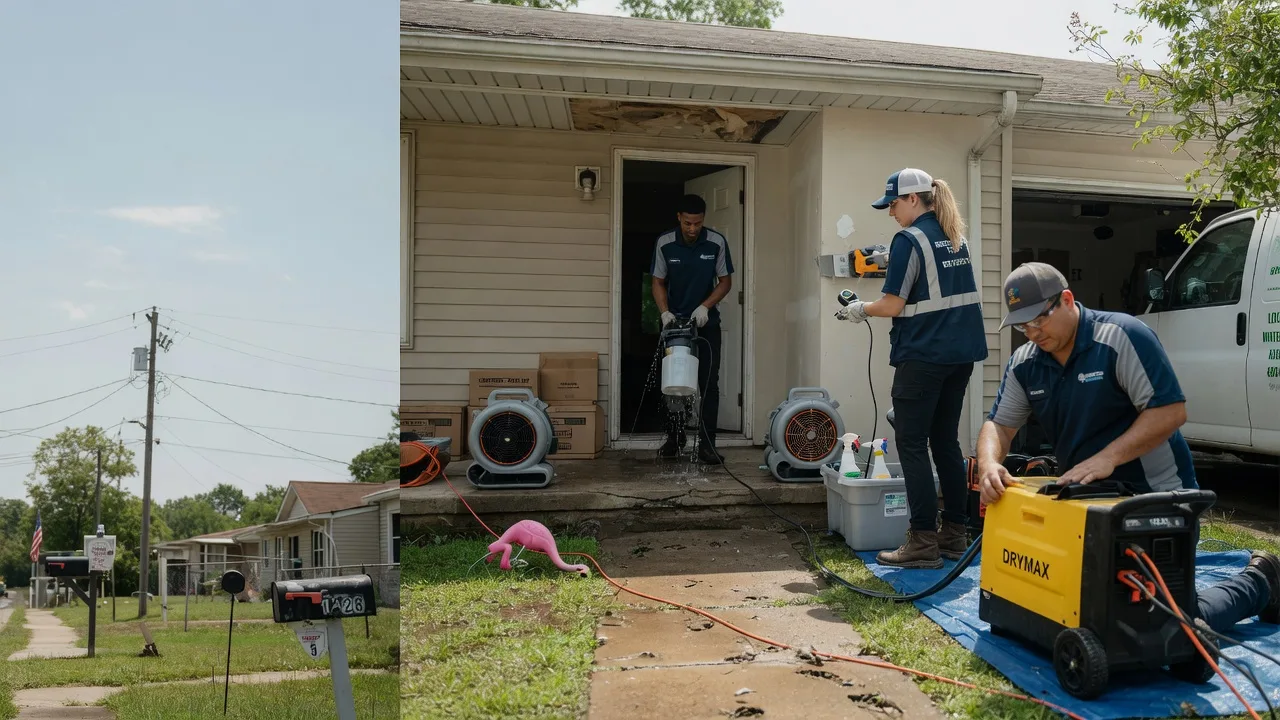 Storm Damage Water Removal in Berryville, AR near me